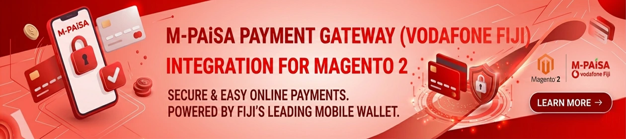 M-PAiSA Payment Gateway (Vodafone Fiji) - Magento 2