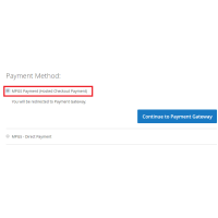 Hosted Checkout on magento Checkout page