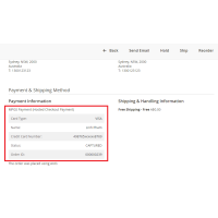 transaction details