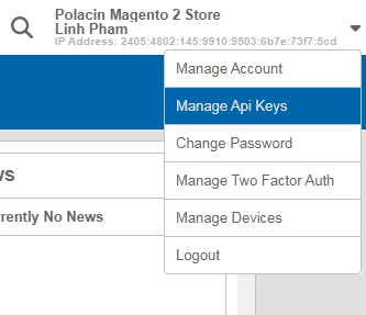 How to get Blue gateway API Key