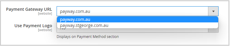 Payment Gateway URLs for PayWay