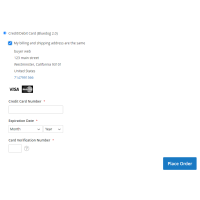Magento 2 Bluedog Payment Gateway Checkout page