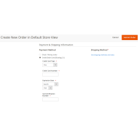 Magento 2 Bluedog Payment Gateway - Create order from Admin