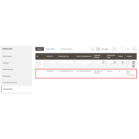 Magento 2 IPAY - Bank of Georgia - transaction stored