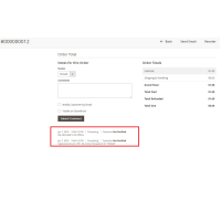 Magento 2 - Order Notes for NAB Transact