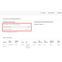 NMI Payment Payment Information
