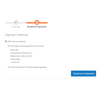 QPAY PayOne EZ Connect - Magento 2 Checkout page