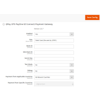 QPAY PayOne EZ Connect - Magento 2 payment configuration 