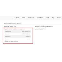 QIB Payment Magento 2 - Payment Info
